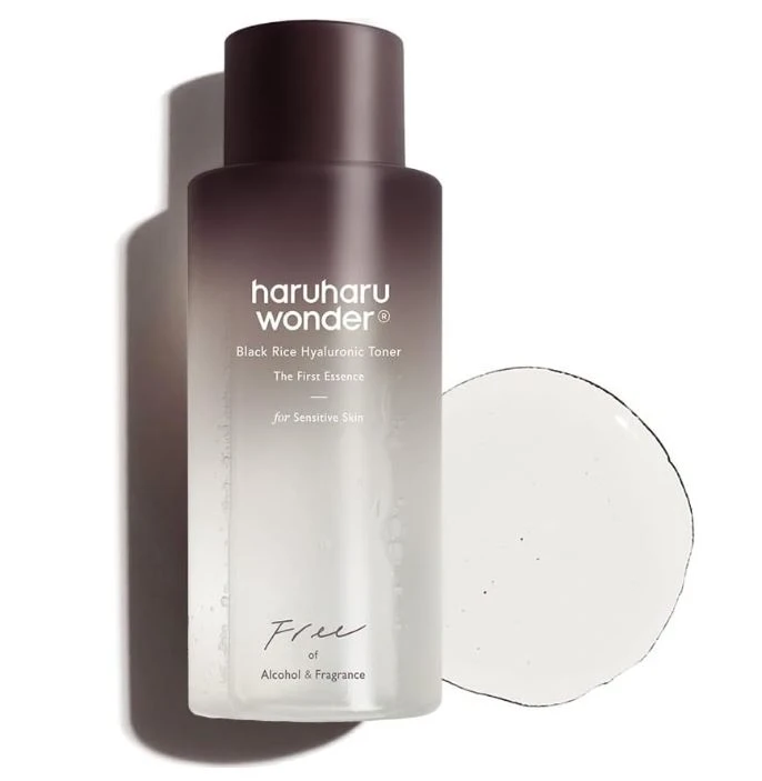HARUHARU WONDER Black Rice Hyaluronic Toner 150ml bottle